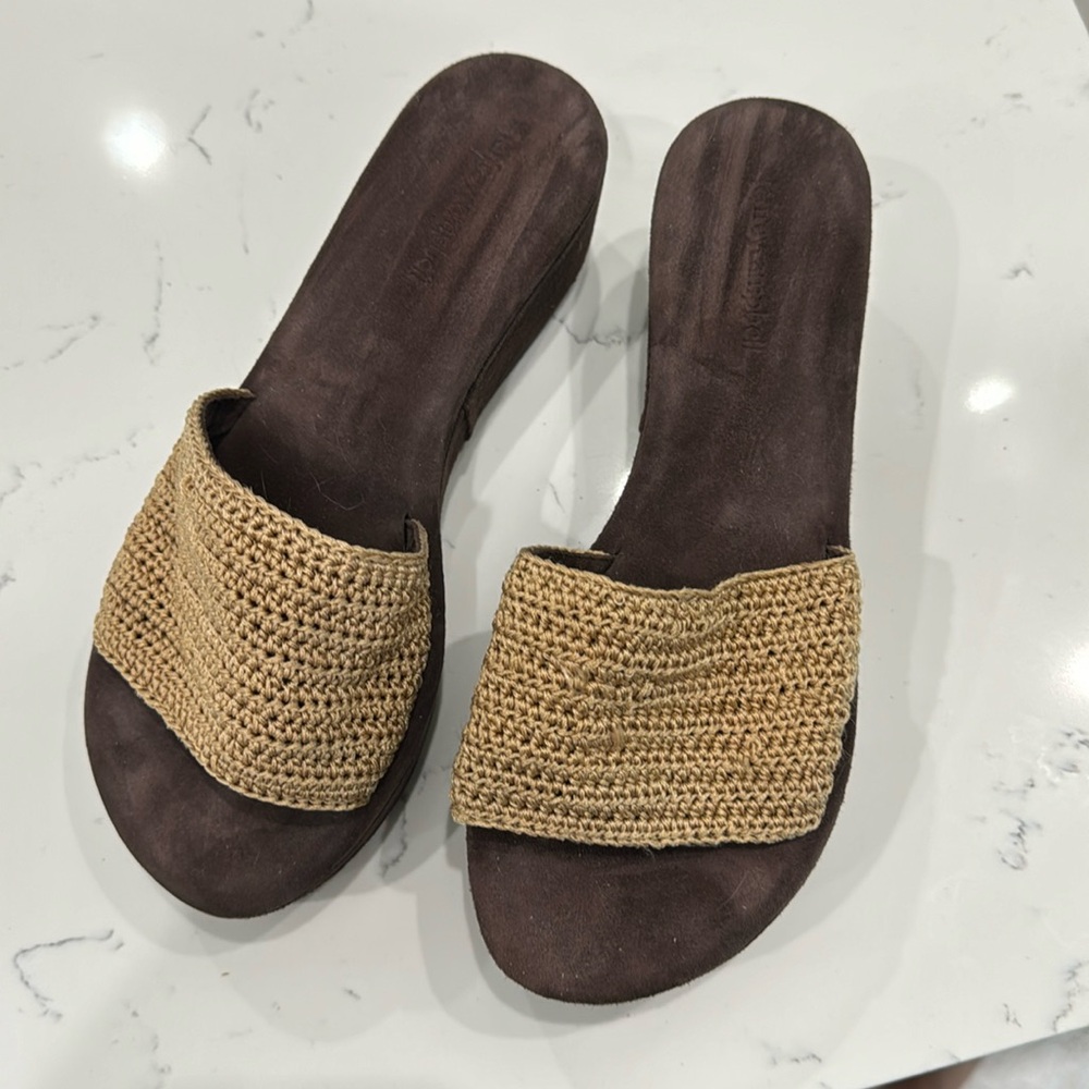 Jeffery Campbell woven shoes.